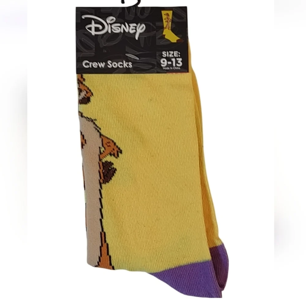 Disney The Lion King Timon Crew Socks Bundle And Save